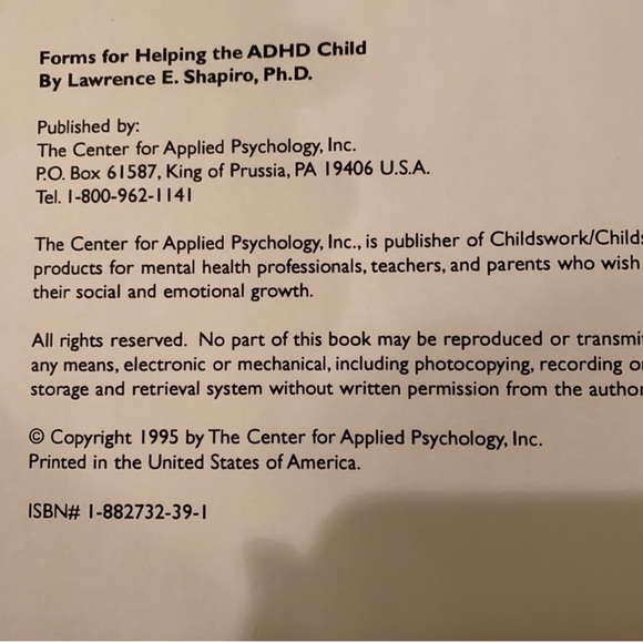 Forms for helping the ADHD child! New! Excellent resource! - Picture 3 of 12